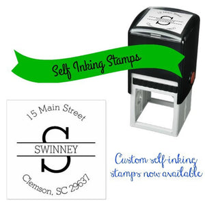 Custom Rubber Self-Inking Stamp